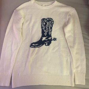 Aeropostale Cowboy Boot Sweater
